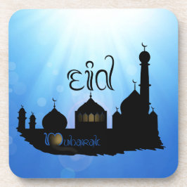 イードムバラックモスクとタイポグラフィ コースター