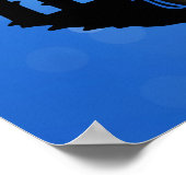 イードムバラックモスクとタイポグラフィ ポスター (角)