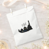 イードムバラックモスクシルエット – お気に入りバッグ フェイバーバッグ (クリップ留めされた状態)