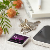 イードモスクパープルナイト – Keychain キーホルダー (側面)
