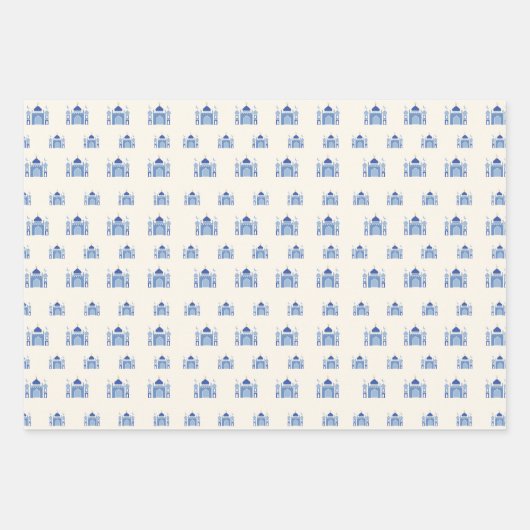 イードモダンムバラクギフトラッピング紙 ラッピングペーパーシート (正面)