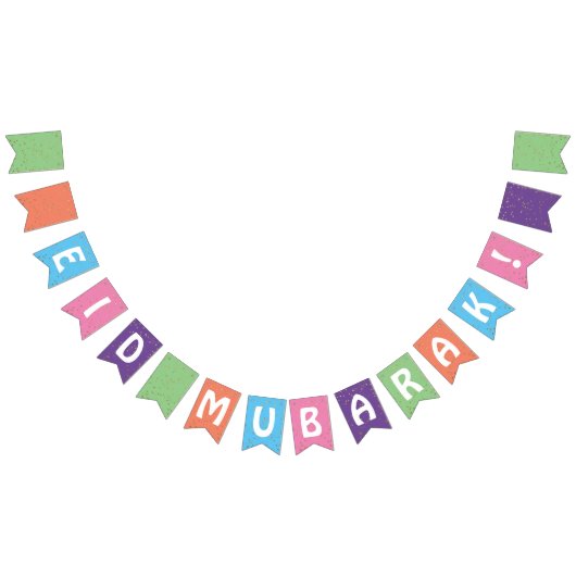 イードモダンムバラクEidデコカラフルメントのバナー バンティングフラッグ (全)