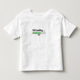 イード進行中70% 面白い子供Tシャツ | かわいいラマダン トドラーTシャツ