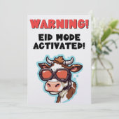 イード・アル・アドハの面白いミーム ハッピーイード! シーズンカード (スタンド正面)