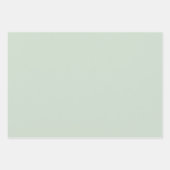 イード・アル・アドハー  sage green ラッピングペーパー ラッピングペーパーシート (正面3)
