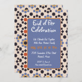 イード・アル・フィトル 祝賀会 シーズンカード (正面/裏面)