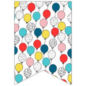 イード・ムバラクのバンティング・フラグ、カラフル・バルーン バンティングフラッグ (第2の旗)