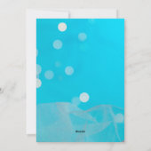 イード・ムバラクの月とアラビア書道のグリーティングカード シーズンカード (裏面)