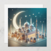 イード・ムバラク　お祝いのメッセージ（カスタマイズ可能） シーズンカード (正面/裏面)