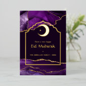 イード・ムバラク パープル アゲート 箔シーズンカード (立ち正面)
