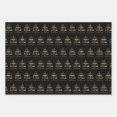 イード・ムバラク/ラマダン・アラビア書道 ラッピングペーパーシート (正面3)