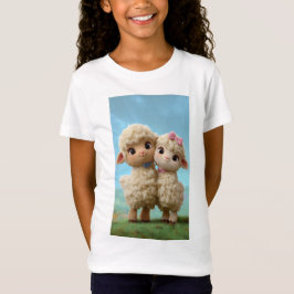 イード・ムバラク 二匹の子羊 キッズTシャツ Tシャツ