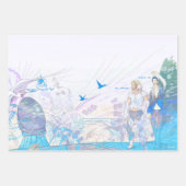 イーノック&ルシフェル ラッピングペーパーシート (正面)