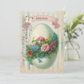 イービクトリアンスターフラワーエッグイースターエッグ狩り 招待状 (スタンド正面)