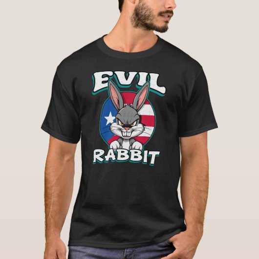 イービル ラビット Tシャツ (正面)