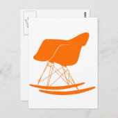 イームズ成形プラスチック製ロッキングチェア ポストカード (正面/裏面)