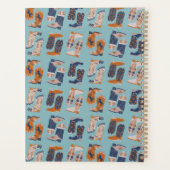 イーユー女性のカーボーイソフトカバープランナー プランナー手帳 (裏面)