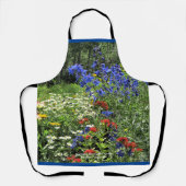 イーリーサマーブルーデルフィニウムガーデンズ エプロン (正面)