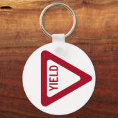 イールド記号 キーホルダー (正面)