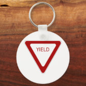 イールド記号 キーホルダー (正面)