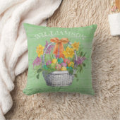 イー素朴スターエッグスフローラ籠 クッション (ブランケット)