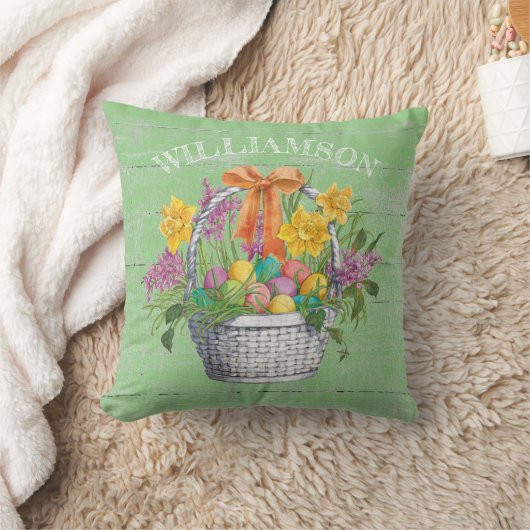 イー素朴スターエッグスフローラ籠 クッション (ブランケット)