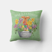 イー素朴スターエッグスフローラ籠 クッション (裏面)