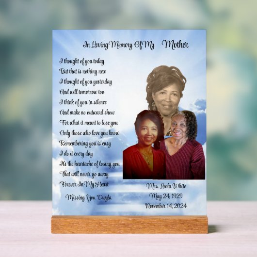 イー アクリルサイン (ニュートラル)