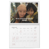 イ夫人「sのカレンダー- iのlluvこれ カレンダー (2月 2027)