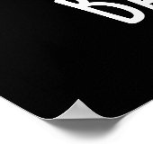 イ得ザBao-wer Dimsumおもしろい Pun Dark BG ポスター (角)