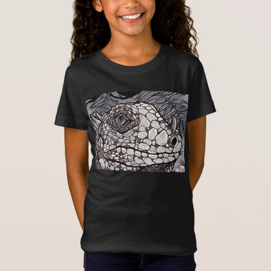 イ怒グアナ Tシャツ (正面)