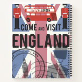 イ来ギリスを訪問する ノートブック (裏面)