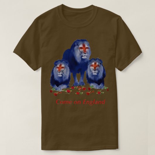 イ来リオン3ライオン Tシャツ (デザイン正面)
