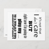 イ気にマンドリン ポストカード (正面/裏面)