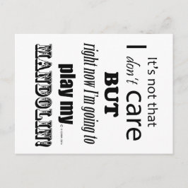 イ気にマンドリン ポストカード