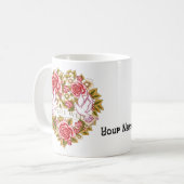 イ結婚ザの結婚マグカスタム コーヒーマグカップ (正面左)