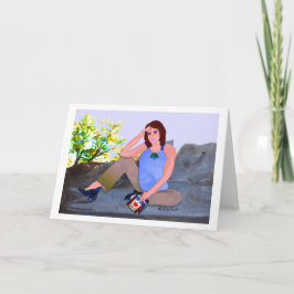 イ考えリー・マリークリエイティブデザイン カード