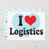 『イ・ラブ・ロジスティクス』 ポストカード (正面/裏面)