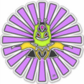 ウすごいェイルド(カラフル) シール (正面)