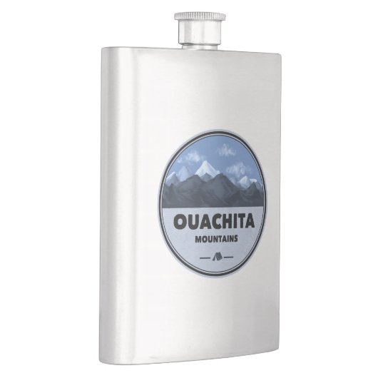 ウアチタマウンテンズアーカンサスオクラホマキャンピング フラスク (右)