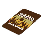 ウアチタ国立森林アーカンソー マグネット (左側)