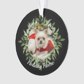 ウアペットズファーストホリデーホームオーナメント オーナメント (正面)