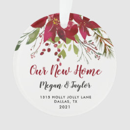ウアーニューホームフローラオーナメント |新しいホームギフト オーナメント