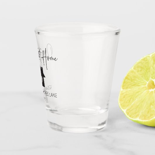 ウアーファーストホーム引っ越し祝いパーティーニューハウス1stホーム ショットグラス (右)