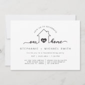 ウアーファーストホーム引っ越し祝いパーティーパーティの招待状 招待状 (正面)