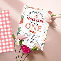 ウアーベリースウィート誕生日招待状