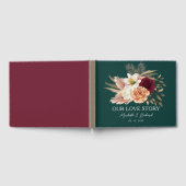 ウアーラブストーリーエメラルドフローラゲストブック ゲストブック (全面)