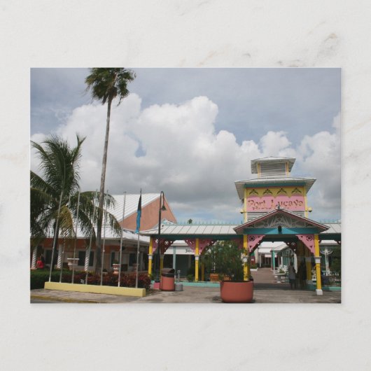 ウアールーカヤフリーポートグランドバハマアイランドバハマ ポストカード (正面)