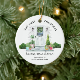 ウア初めてのクリスマスニューハウス セラミックオーナメント