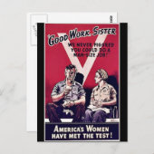 ウィイ女性 ポストカード (正面/裏面)